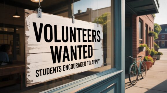 NJ high school student volunteer job listings